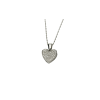 Bartorelli Italian Jewels | COLLANA IN ORO BIANCO CON PENDENTE CUORE IN PAV&Egrave; DI DIAMANTI - 002695 (1)