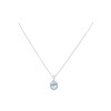 Bartorelli Italian Jewels | COLLANA IN ORO BIANCO CON PENDENTE ACQUAMARINA E DIAMANTI - 54573223 (1)