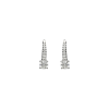 Bartorelli Italian Jewels | Orecchini in oro bianco con diamanti bianchi taglio brilante - 4672677 (1)