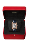 Cartier | SANTOS-DUMONT, MODELLO GRANDE, ORO ROSA, DIAMANTI, QUARZO - WJSA0016 (2)