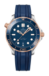 Omega | SEAMASTER DIVER 300M 42 MM, ACCIAIO-ORO SEDNA&trade; SU CAUCCI&Ugrave; - 210.22.42.20.03.002 (1)
