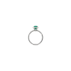 Bartorelli Italian Jewels | ANELLO IN ORO BIANCO CON SMERALDO E DIAMANTI - 13158477 (3)