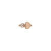 Chopard | CHOPARD - HAPPY HEARTS - ANELLO IN ORO ROSA CON DIAMANTE E PIETRA ROSA - 829482-5600 - 829482 (3)