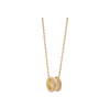 Bulgari | COLLANA B.ZERO1 ROCK IN ORO GIALLO 18 KT CON PAV&Eacute; DI DIAMANTI LUNGO I LATI E SPIRALE CON BORCHIE - CL859027 - CL859027 (1)