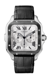 Cartier | SANTOS DE CARTIER CRONOGRAFO, MODELLO EXTRA-LARGE, ACCIAIO, AUTOMATICO - WSSA0017 (2)