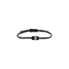Bartorelli Italian Jewels | BRACCIALE IN CORDINO NERO CON LETTERA 