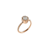 Bartorelli Italian Jewels | Anello in oro rosa 18 carati e diamanti bianchi taglio brillante - VR25543DX (1)