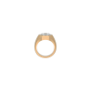 Bartorelli Italian Jewels | ANELLO OCTAGON IN ORO ROSA SATINATO E DIAMANTI BIANCHI - VR26418DPS (3)