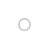 Bartorelli Italian Jewels | ANELLO OCTAGON IN ORO BIANCO SATINATO E DIAMANTI NERI - VR27415DKWS (3)