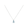 Bartorelli Italian Jewels | COLLANA IN ORO BIANCO CON PENDENTE ACQUAMARINA CT 2.50 E DIAMANTE CT 0.05 - 0055445241 (1)