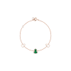 Qeelin | BRACCIALE PETITE WULU IN ORO ROSA CON DIAMANTI E GIADA - WU-BR0001C-RGDGJE - WUBPT1BRGJE (1)