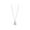 Qeelin | COLLANA PETITE WULU IN ORO ROSA CON DIAMANTI E MADREPERLA - WU-NL0006B-RGDMOP - WUNPT6DRGMP (1)
