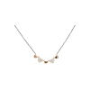 Bartorelli Italian Jewels | GIROCOLLO IN ORO BRUNITO CON CUORI IN ORO ROSA E DIAMANTI - C054/38/1 (1)