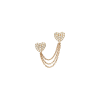 Bartorelli Italian Jewels | MONO ORECCHINO IN ORO ROSA E DIAMANTI - O273/14-C (1)