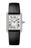 Cartier | TANK MUST DE CARTIER, MODELLO GRANDE, ACCIAIO, DIAMANTI, QUARZO - W4TA0030 (1)
