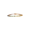 Bartorelli Italian Jewels | BRACCIALE TENNIS RAINBOW IN ORO ROSA CON ZAFFIRI MULTICOLOR - AB2321/MCS (1)