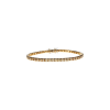 Bartorelli Italian Jewels | BRACCIALE TENNIS IN ORO ROSA CON DIAMANTI BROWN - 329-L1051-H (1)