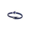 Bartorelli Italian Jewels | BRACCIALE IN PELLE AZZURRA CON CUORE IN ORO BIANCO, DIAMANTI E ZAFFIRI - 1PU0750322/1 (1)