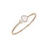 Chopard | CHOPARD - HAPPY HEARTS - BRACCIALE GIUNCO IN ORO ROSA ETICO, DIAMANTI, MADREPERLA - 85A074-5300 - 85A074 (1)