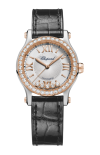 Chopard | HAPPY SPORT 30 MM, AUTOMATICO, ORO ROSA ETICO, LUCENT STEEL&trade;, DIAMANTI - 278573 (1)
