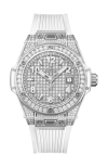 Hublot | BIG BANG ONE CLICK STEEL WHITE FULL PAV&Eacute; 33 MM - 485.SE.9000.RW.1604 (1)