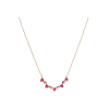 Bartorelli Italian Jewels | GIROCOLLO IN ORO ROSA CON ZAFFIRI ROSA E  DIAMANTI - C069/4-ZR (1)