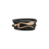 Dada Arrigoni | BRACCIALE ELIKA IN PELLE CON CHIUSURA IN ORO ROSA E PAV&Eacute; DI DIAMANTI - DEK03BRRRDIXN - DEK03BRRRDIXN (1)