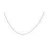 Bartorelli Italian Jewels | Collana Solitario diamante cuore in oro bianco brunito - C058/6ON (1)