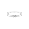 Fred | BRACCIALE RIGIDO CHANCE INFINIE IN ORO BIANCO E DIAMANTI - 6J0195 - 6J0195 (1)