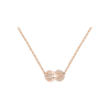 Fred | COLLANA CHANCE INFINIE MODELLO MEDIO IN ORO ROSA E DIAMANTI - 7B0221 - 7B0221 (1)