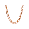 Bartorelli Italian Jewels | COLLANA MAGLIA CATENA OVALE IN ORO ROSA - 244069 (1)