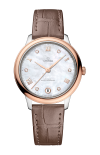Omega | DE VILLE PRESTIGE 34 MM, ACCIAIO-ORO SEDNA&trade; SU PELLE - 434.23.34.20.55.001 (1)