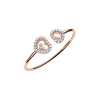 Chopard | CHOPARD - BRACCIALE HAPPY DIAMONDS IN ORO ROSA - 85A615-5001 - 85A615 (1)