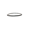 Bartorelli Italian Jewels | BRACCIALE TENNIS IN ORO BIANCO E DIAMANTI NERI - 329-L1052-I (1)