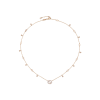 Gucci | COLLANA GUCCI INTERLOCKING IN ORO ROSA E DIAMANTI - YBB729402001 (1)