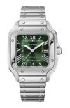 Cartier | SANTOS DE CARTIER, MODELLO MEDIO, ACCIAIO, AUTOMATICO - WSSA0061 (1)