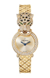 Cartier | LA PANTH&Egrave;RE DE CARTIER, ORO GIALLO, DIAMANTI, SMERALDO, QUARZO - HPI01729 (1)