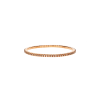 Mano | J . | BRACCIALE TENNIS LOOP IN ORO ROSSO 9 KT E DIAMANTI BROWN - TENBRBORBROW9KT_74 - TENBRBORBROW9KT (1)