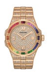 Chopard | ALPINE EAGLE 41 MM, AUTOMATICO, ORO ROSA ETICO, DIAMANTI, ZAFFIRI COLORATI - 295363 (1)