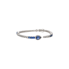 Bartorelli Italian Jewels | BRACCIALE SEMIRIGIDO IN ORO BIANCO CON DIAMANTI E ZAFFIRI BLU - 1PU1790020/1 (1)