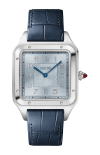 Cartier | PREZIOSO COFANETTO SANTOS-DUMONT, MODELLO EXTRA-LARGE, PLATINO, MANUALE - LIMITED EDITION - WGSA0050 (1)
