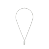 Gucci | COLLANA GUCCI TAG IN ARGENTO CON PENDENTE - YBB774055001 - YBB774055001 (2)