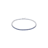 Bartorelli Italian Jewels | BRACCIALE TENNIS IN ORO BIANCO CON ZAFFIRI BLU - BBE2102ZB2 (1)