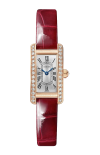 Cartier | TANK AM&Eacute;RICAINE, MODELLO MINI, ORO ROSA, DIAMANTI, QUARZO - WJTA0058 (1)