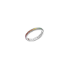 Faberg&eacute; | ANELLO ETERNITY COLOURS OF LOVE IN ORO BIANCO CON PIETRE PREZIOSE MULTICOLORE RAINBOW - 2567 (1)