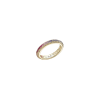 Faberg&eacute; | ANELLO ETERNITY COLOURS OF LOVE IN ORO GIALLO CON PIETRE PREZIOSE MULTICOLOR RAINBOW - 2565 (1)