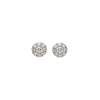 Bartorelli Italian Jewels | ORECCHINI IN ORO BIANCO CON PAV&Eacute; DI DIAMANTI TAGLIO BRILLANTE - 117-OR277 (1)