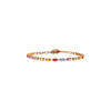 Bartorelli Italian Jewels | BRACCIALE RAINBOW IN ORO ROSA CON DIAMANTI E ZAFFIRI MULTICOLOR - KB1037/MS (1)