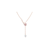 Dada Arrigoni | COLLANA MALAFEMMINA IN ORO ROSA CON DIAMANTI E RUBINI - DMF01CARRDIMDRU (1)