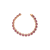 Bartorelli Italian Jewels | BRACCIALE ROSETTE IN ORO ROSA CON DIAMANTI E RODOLITE - 1PU0032279/1 (1)